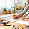Spalvoti pieštukai DELI ColorWow tribriauniai, 12 spalvų