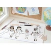 Spalvoti pieštukai Faber-Castell Children of the world, 3 spalvų