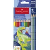 Spalvoti pieštukai Faber-Castell Dino 10+3 spalvų