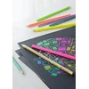 Faber-Castell - 12 spalvotų pieštukų su specialiu laikiklio užsegimu, pastelinės-neoninės spalvos dėžutėje (201569)