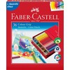 *Spalvoti pieštukai Faber-Castell GRIP 2001, 36 spalvos