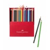 *Spalvoti pieštukai Faber-Castell GRIP 2001, 36 spalvos