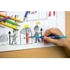 Faber-Castell – spalvotas pieštukas Color Grip skardinė iš 12 (112413)