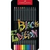Faber-Castell - Spalvoti pieštukai Juodas Edition skarda (12 vnt) (116413)
