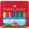 Faber-Castell – spalvoti pieštukai šešiakampė skarda (24 vnt) (115824)
