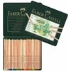 Spalvoti pieštukai Faber-Castell Pitt Pastel, 24 spalvos, metalinėje dėžutėje