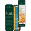 Spalvoti pieštukai Faber-Castell Polychromos, 6 spalvos, metalinėje dėžutėje