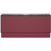 Timer Horizontalus stalo kalendorius Memo PVC 2026m. bordo