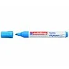 Tekstilės žymeklis Edding 4500, apvaliu galiuku, 2-3mm, šviesiai mėlynos spalvos