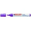 Tekstilės žymeklis Edding 4500, apvaliu galiuku, 2-3mm, neoninės violetinės spalvos