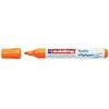 Tekstilės žymeklis Edding 4500, apvaliu galiuku, 2-3mm, neoninės oranžinės spalvos