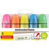 Teksto žymekliai EberhardFaber, mini, blizgūs, neoniniai, 5 spalvų