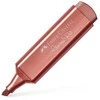Teksto žymeklis Faber-Castell Metallic, raudonos spalvos