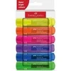 Teka Teksto žymeklių rinkinys Faber-Castell 46, labai ryškių spalvų, 6 spalvos