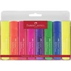 Teksto žymeklių rinkinys Faber-Castell Superfluorescent 8 spalvų