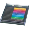 Faber-Castell Teptukinių rašiklių rinkinys Faber-Castel India ink PlTT, ryškių spalvų, 12 vnt
