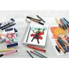 Teptukinių rašiklių rinkinys Faber-Castell Pitt Comic, 4 pilkų spavų