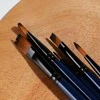 Teptukų rinkinys DELI 6vnt, akvarelei (apvalūs 4,6,8 plokšti 4,6,8)