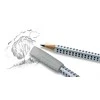 Trintukas kamštelis pieštukui Faber-Castell Grip 2001, pilkos spalvos, 2 vnt.