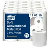Tualetinis popierius rulonėliais Tork Premium Soft T4, (110219), baltos spalvos, 2 sluoksniai, 50.4 m, 360 lapeliai