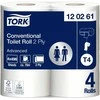 Tualetinis popierius Tork Advanced Extra Long T4, 120261, 2 sluoksniai, 69,4m, 496 lapeliai, baltos spalvos, 4vnt