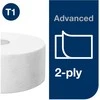 Nezatříděno Tualetinis popierius Tork Advanced Jumbo T1, 120272, 2 sluoksniai, 360m, 1800 lapelių, baltos spalvos, 1vnt