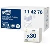 Tualetinis popierius Tork Extra Soft Folded T3, 114276, 2 sluoksniai, 252 lapeliai, baltos spalvos, 1vnt