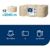 Tualetinis popierius Tork Mini Jumbo T2 (120377) natūralios spalvos tualetinio popieriaus ritinys Advanced
