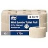 Tualetinis popierius Tork Mini Jumbo T2 (120377) natūralios spalvos tualetinio popieriaus ritinys Advanced