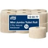 Tualetinis popierius Tork Mini Jumbo T2 (120377) natūralios spalvos tualetinio popieriaus ritinys Advanced