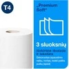Tualetinis popierius Tork Premium Extra Soft T4 (110317), baltos spalvos, 3 sluoksniai, 35 m, 248 lapeliai, 6 rulonai