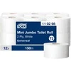 Tualetinis popierius Tork Universal Jumbo Mini T2, baltos spalvos, 110298, 2 sluoksniai, 150 m