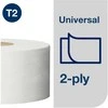 Tualetinis popierius Tork Universal Jumbo Mini T2, baltos spalvos, 110298, 2 sluoksniai, 150 m