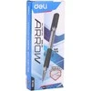 Tušinukas Deli Arrow SoftGrip 0.7 mm juodas