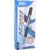 Tušinukas Deli Arrow SoftGrip 0.7 mm juodas