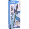 Tušinukas Deli Q01320 0.7mm juodas