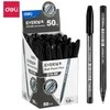 Tušinukas DELI Q19 ,1,0 mm, juodos spalvos