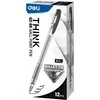 Tušinukas Deli Q2 0.7mm juodas