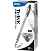 Tušinukas Deli Q2 0.7mm juodas