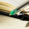 Tušinukas DELI Q4, 1,0 mm, žalios spalvos