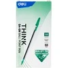 Tušinukas DELI Q4, 1,0 mm, žalios spalvos