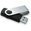USB atmintinė TECHMATE, 4GB, juodos spalvos