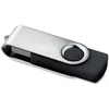 USB atmintinė TECHMATE, 4GB, juodos spalvos