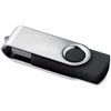 USB atmintinė TECHMATE, 4GB, juodos spalvos