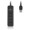 USB šakotuvas REAL-EL HQ-175 juodos spalvos