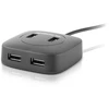 USB šakotuvas REAL-EL HQ-177 juodos spalvos