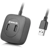 USB šakotuvas REAL-EL HQ-177 juodos spalvos