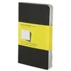 Užrašų knygutė Moleskine Cahier 9x14cm, langeliais, minkštu viršeliu, juodos spalvos