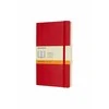Moleskine Srl Užrašų knygutė Moleskine Classic 13x21cm, linijomis, minkštu viršeliu, raudonos spalvos