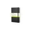 Moleskine Srl Užrašų knygutė Moleskine Classic 9x14cm, baltais lapais, kietu viršeliu, juodos spalvos
